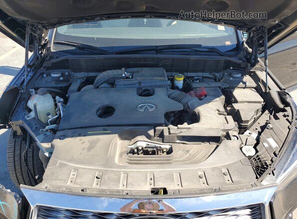 3PCAJ5LR1PF112231 2023 INFINITI QX55 Black ძრავის განყოფილების ხედი