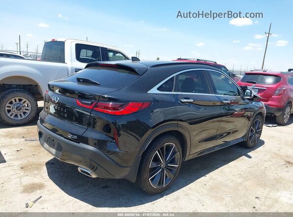 3PCAJ5LR4PF106875 2023 INFINITI QX55 Black Rear right