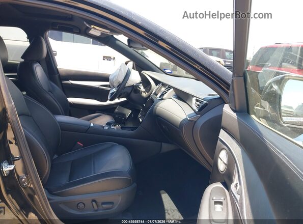 3PCAJ5LR4PF106875 2023 INFINITI QX55 Black Front interior view