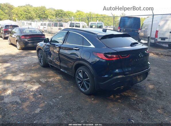 3PCAJ5LR5SF100785 2025 INFINITI QX55 Синий Задняя левая четверть