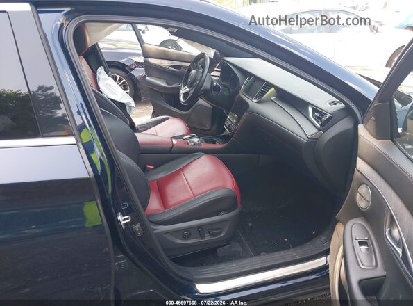 3PCAJ5LR5SF100785 2025 INFINITI QX55 Синий Вид салона спереди