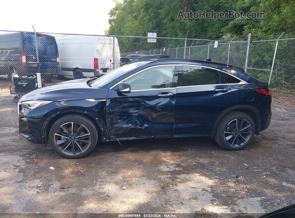3PCAJ5LR5SF100785 2025 INFINITI QX55 Синий Панорамный вид салона 360°