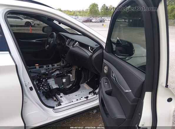 3PCAJ5LR6PF117487 2023 INFINITI QX55 White Սալոնի դիմացի տեսք