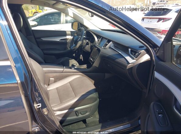 3PCAJ5M10KF121908 2019 INFINITI QX50 Синий Вид салона спереди