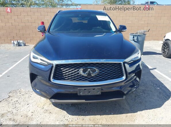 3PCAJ5M10KF121908 2019 INFINITI QX50 Синий Вид задней части салона