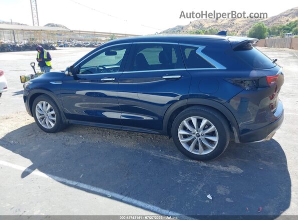 3PCAJ5M10KF121908 2019 INFINITI QX50 Синий 