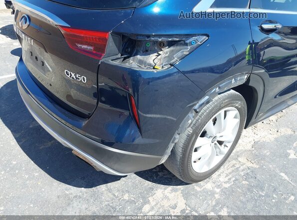 3PCAJ5M10KF121908 2019 INFINITI QX50 Синий 
