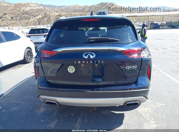 3PCAJ5M10KF121908 2019 INFINITI QX50 Синий 