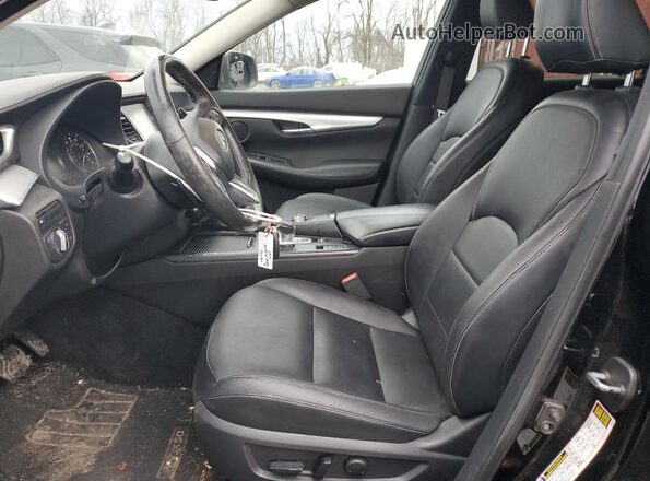 3PCAJ5M10KF134545 2019 INFINITI QX50 Black Front interior view