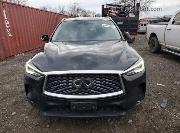3PCAJ5M10KF134545 2019 INFINITI QX50 Black Front view