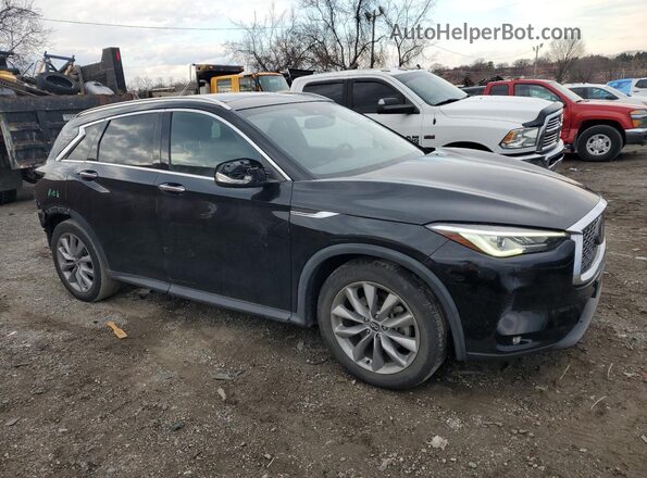 3PCAJ5M10KF134545 2019 INFINITI QX50 Black Front right