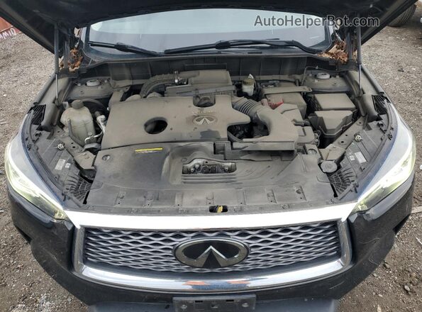3PCAJ5M10KF134545 2019 INFINITI QX50 Black Engine compartment view