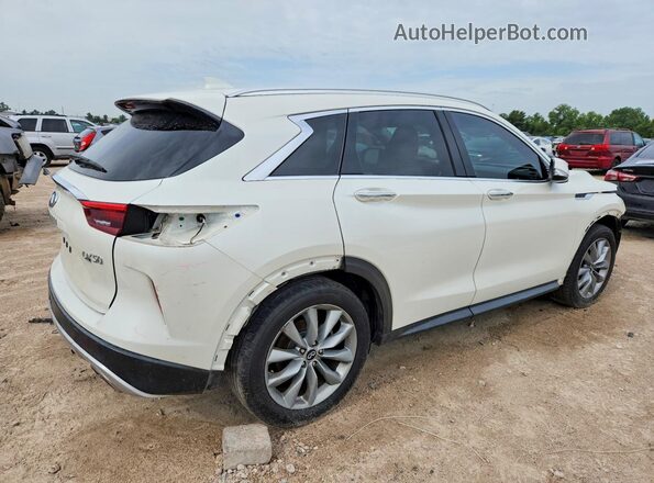 3PCAJ5M10KF136621 2019 INFINITI QX50 Белый Задняя правая четверть