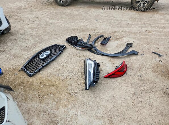 3PCAJ5M10KF136621 2019 INFINITI QX50 Белый Вид наклейки с VIN-кодом
