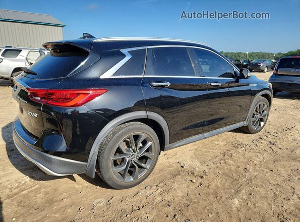 3PCAJ5M11KF130522 2019 INFINITI QX50 Black Задня права чверть