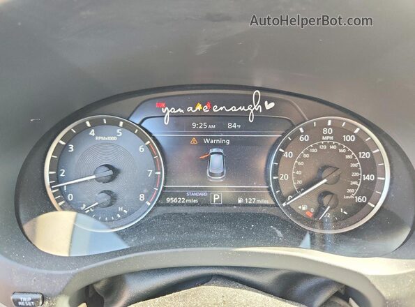 3PCAJ5M11KF130522 2019 INFINITI QX50 Black Вид щитка приладів