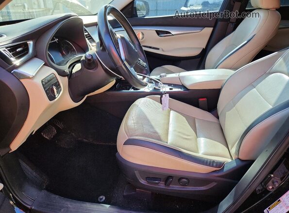 3PCAJ5M11KF130522 2019 INFINITI QX50 Black Вид салону спереду