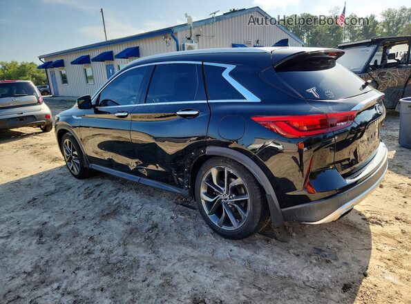 3PCAJ5M11KF130522 2019 INFINITI QX50 Black Задня ліва чверть