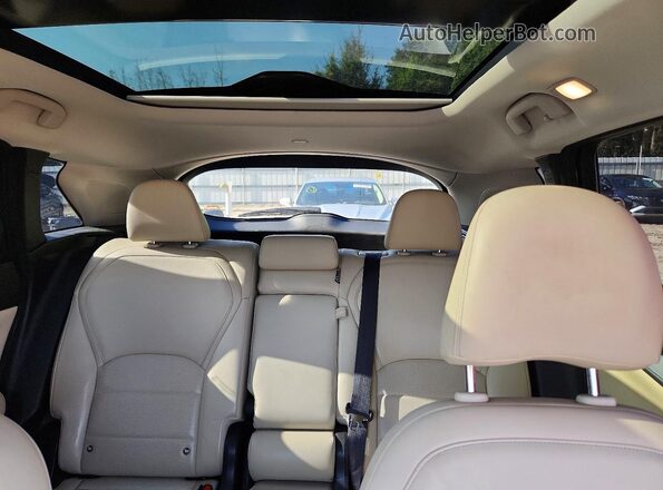 3PCAJ5M11KF130522 2019 INFINITI QX50 Black Вид задніх сидінь