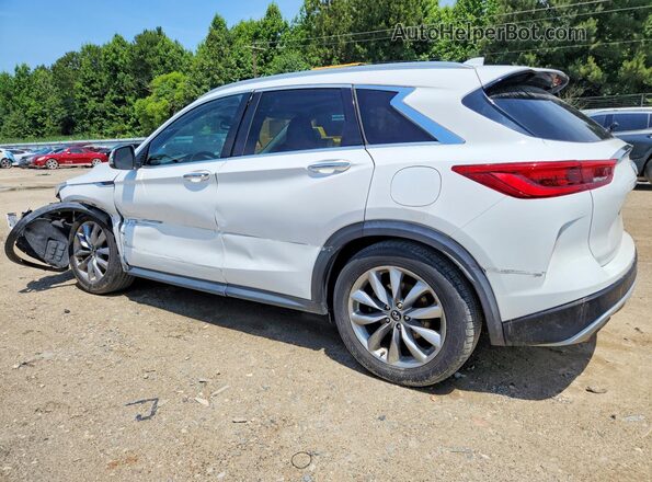 3PCAJ5M11KF135705 2019 INFINITI QX50 White Rear left