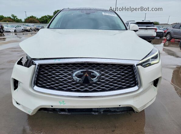 3PCAJ5M11LF113897 2020 INFINITI QX50 White Vista frontal