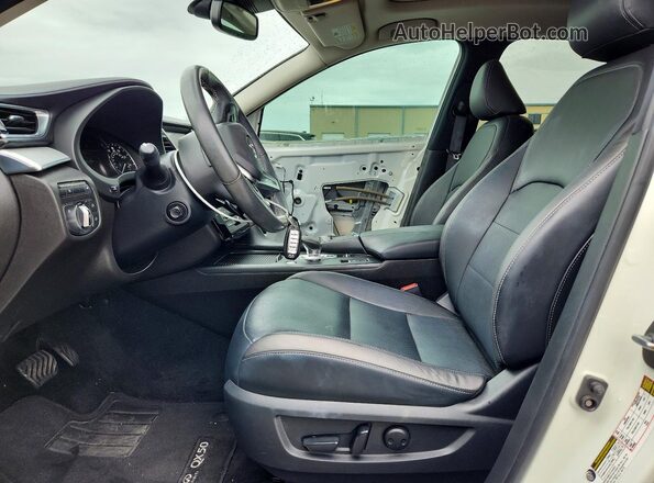 3PCAJ5M11LF113897 2020 INFINITI QX50 White Vista interior delantera