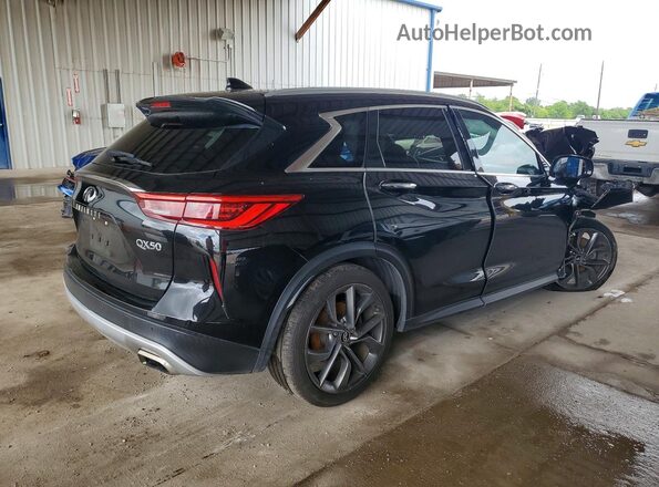 3PCAJ5M12KF103507 2019 INFINITI QX50 Black Հետևի աջ