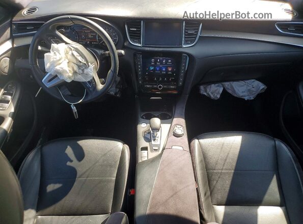 3PCAJ5M12KF103507 2019 INFINITI QX50 Black Առջևի վահանակի տեսք