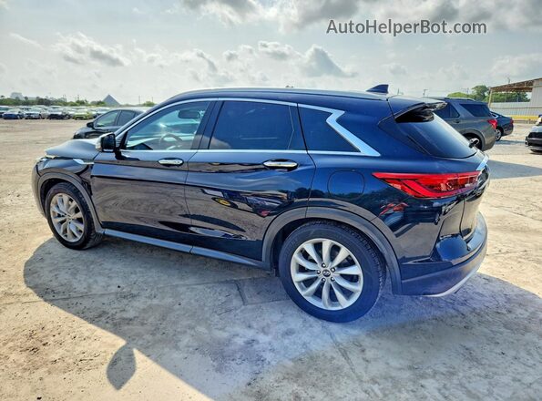 3PCAJ5M12KF110005 2019 INFINITI QX50 Blue Задня ліва чверть