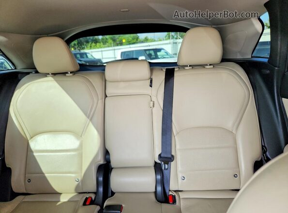 3PCAJ5M12KF110005 2019 INFINITI QX50 Blue Вид задніх сидінь