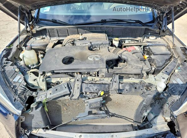 3PCAJ5M12KF110005 2019 INFINITI QX50 Blue Вид підкапотного простору