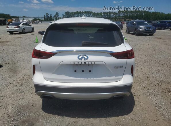 3PCAJ5M12KF111882 2019 INFINITI QX50 White Հետևի տեսք