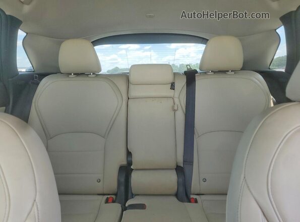 3PCAJ5M12KF111882 2019 INFINITI QX50 White Հետևի նստատեղերի տեսք
