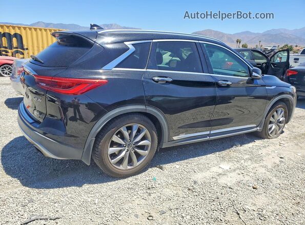 3PCAJ5M12KF137141 2019 INFINITI QX50 Black Հետևի աջ