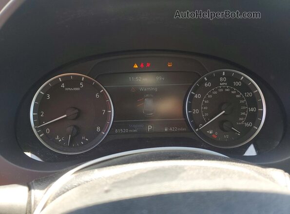 3PCAJ5M12KF137141 2019 INFINITI QX50 Black Սարքավորումների վահանակի տեսք