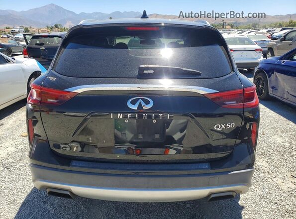 3PCAJ5M12KF137141 2019 INFINITI QX50 Black Հետևի տեսք