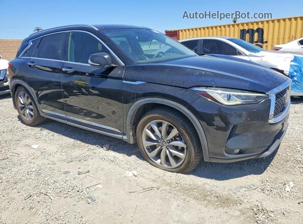 3PCAJ5M12KF137141 2019 INFINITI QX50 Black Առջևի աջ