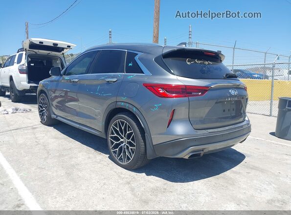 3PCAJ5M12LF108160 2020 INFINITI QX50 Серый Задняя левая четверть