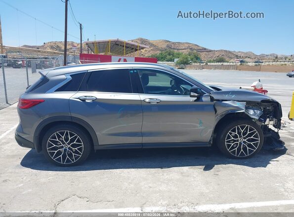 3PCAJ5M12LF108160 2020 INFINITI QX50 Серый Вид задней части салона