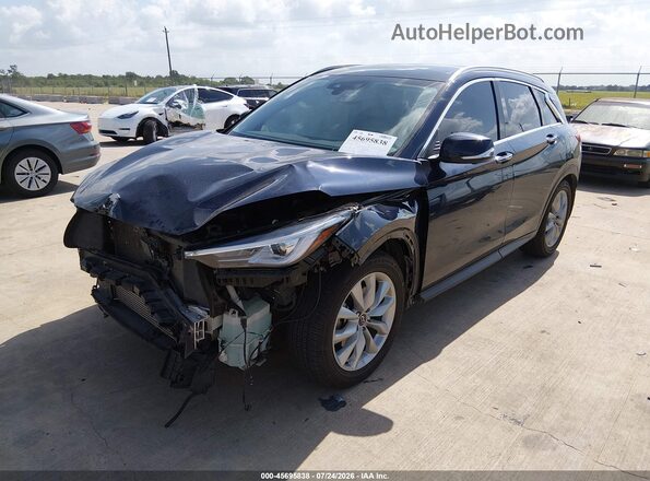 3PCAJ5M12LF114833 2020 INFINITI QX50 Dark Blue Front view