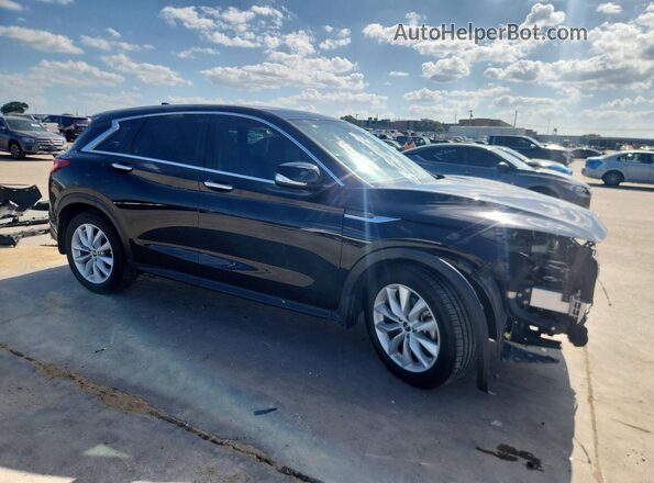 3PCAJ5M14KF109051 2019 INFINITI QX50 Black Передня права чверть