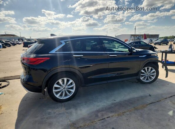 3PCAJ5M14KF109051 2019 INFINITI QX50 Black Задня права чверть