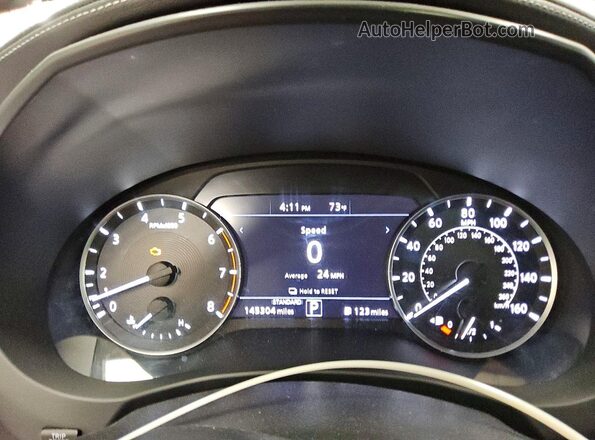 3PCAJ5M14KF132958 2019 INFINITI QX50 Black Սարքավորումների վահանակի տեսք