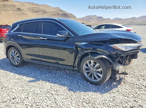 3PCAJ5M14KF136766 2019 INFINITI QX50 Черный Передняя правая четверть