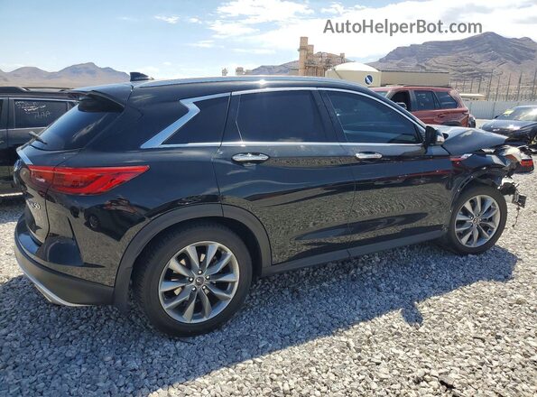 3PCAJ5M14KF136766 2019 INFINITI QX50 Черный Задняя правая четверть