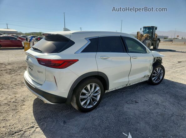 3PCAJ5M14KF143653 2019 INFINITI QX50 White Задня права чверть