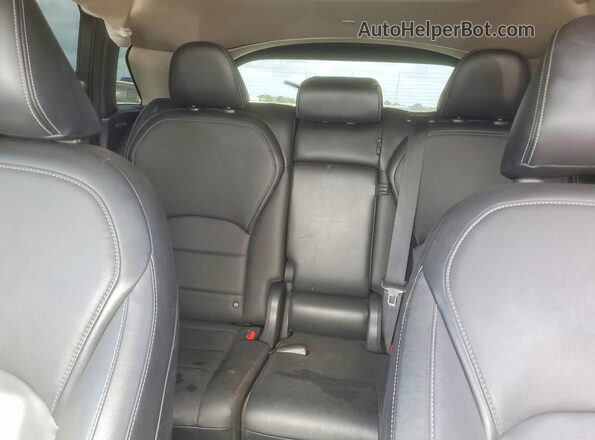 3PCAJ5M14LF106099 2020 INFINITI QX50 White Rear seats view