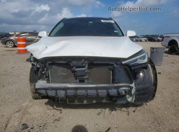 3PCAJ5M14LF106099 2020 INFINITI QX50 White Front view