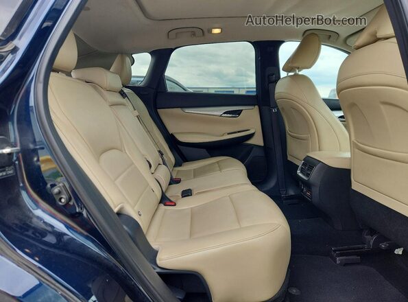3PCAJ5M15KF109687 2019 INFINITI QX50 Синий Вид задней части салона