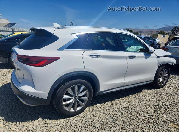 3PCAJ5M15KF131205 2019 INFINITI QX50 White Հետևի աջ